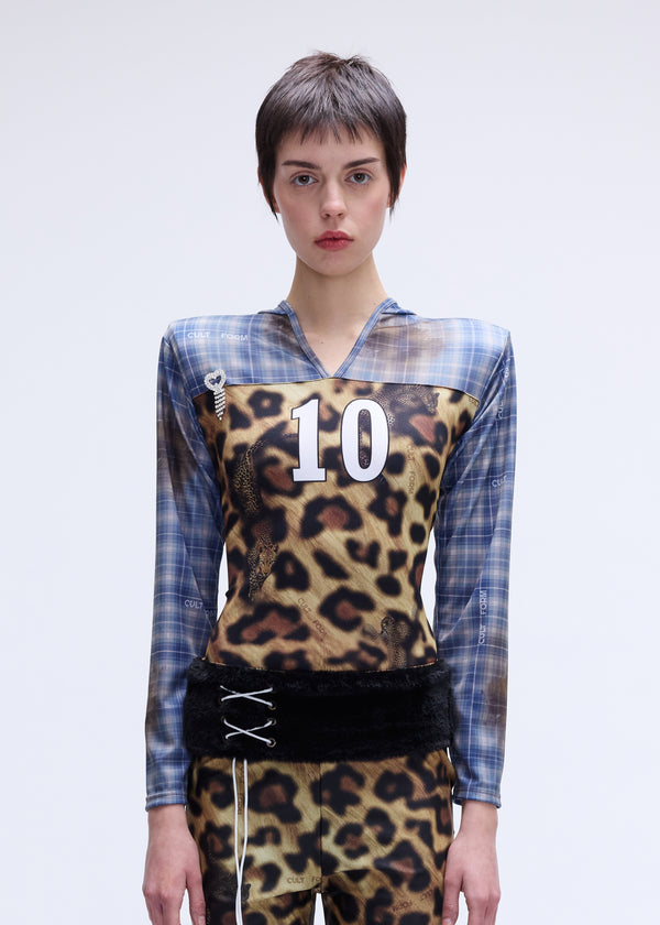 Tartan-Mud&Leopard College Jersey