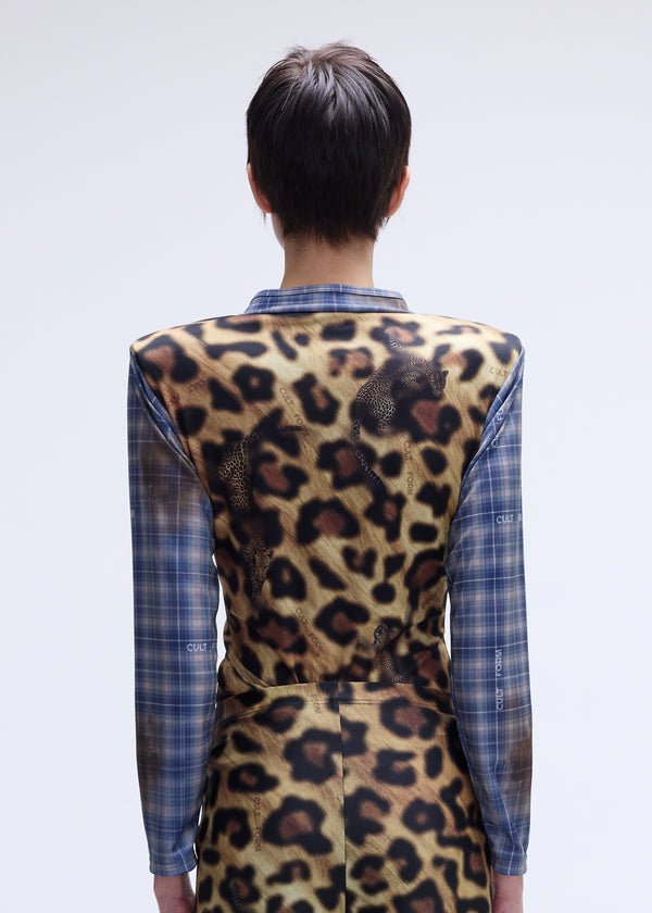 Tartan-Mud&Leopard College Jersey