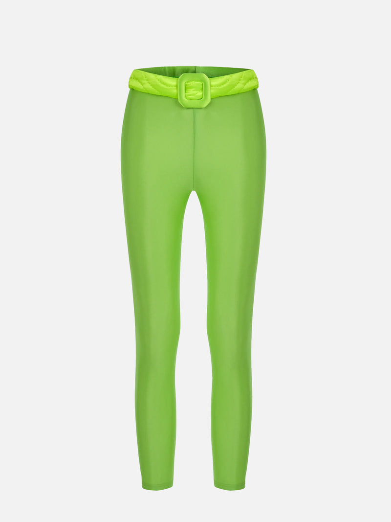 NEON GREEN YORGAN MAXI TIGHTS