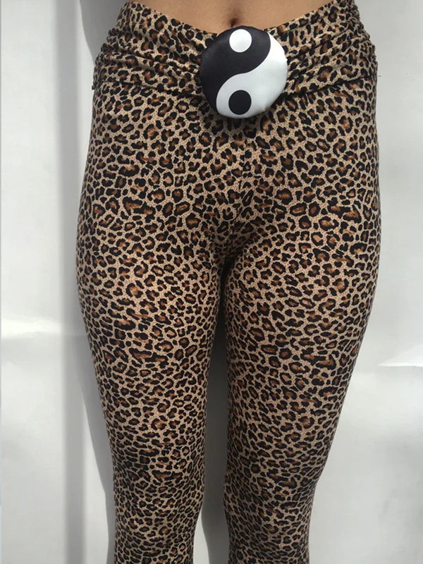 Leopard Yin-Yang Tights